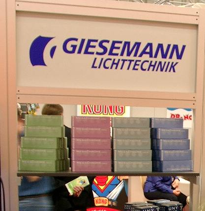 die neuen Giesemann Megachrome Brenner auf der Interzoo 2004