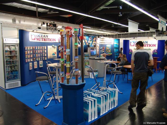 Der Messestand von OCEAN NUTRITION 2004 in N�rnberg