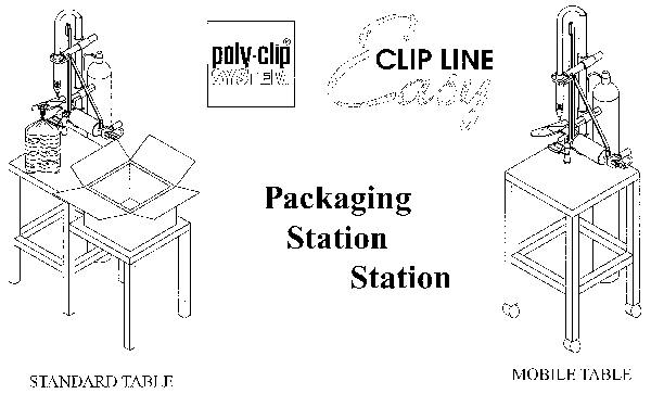 Die Packstation mit Tisch